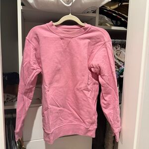 Lululemon Athletica Pink Crewneck Sweatshirt